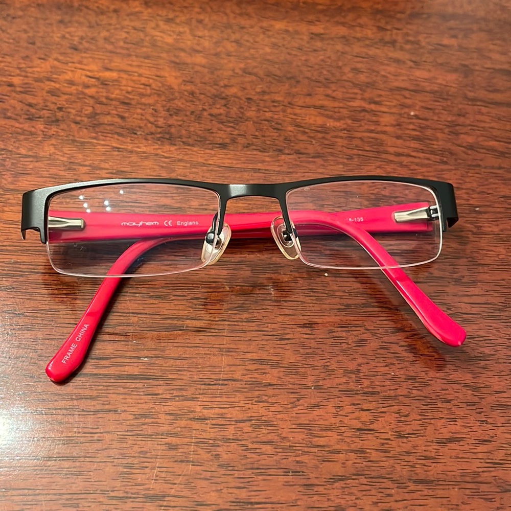 Vintage Red Glasses
